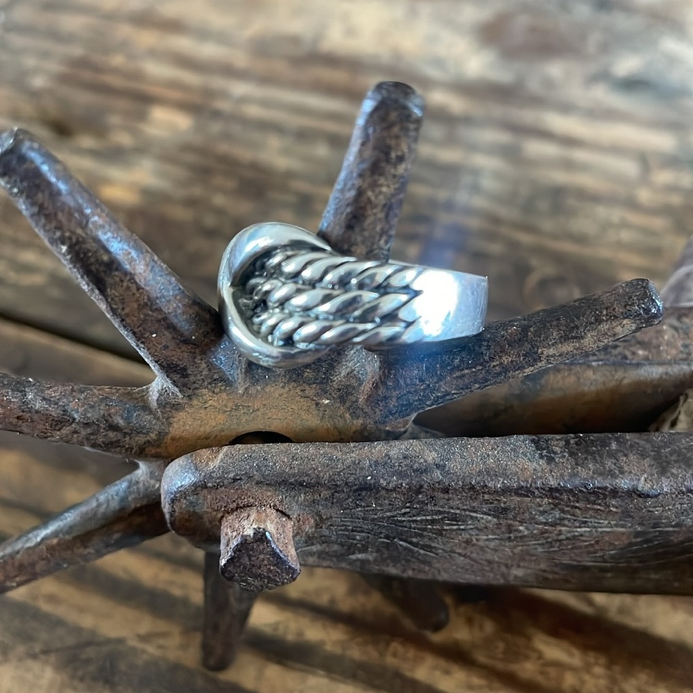 Silver X Ring - Picture 3 of 4